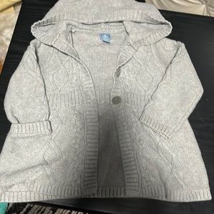Hooded cardigan